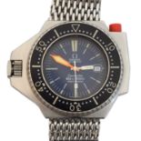 A 1970s Omega Seamaster Ploprof 600M automatic diver's wristwatch,