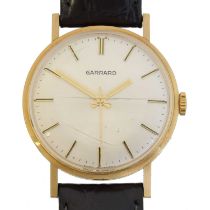 A 1970s 9ct gold Garrard manual wind wristwatch,