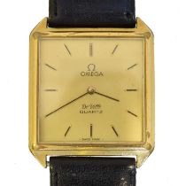 An Omega De Ville quartz wristwatch,