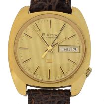 A Bulova Accuquartz wristwatch,