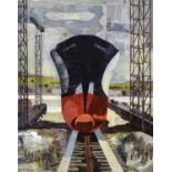 Nicholas Ferenczy (British 1959-) "Tyneside, Launch: Alan Hull"