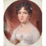 English School (19th century) Female portrait