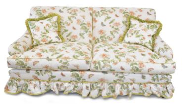 Duresta Two-Seater Sofa with Colefax and Fowler Fabric