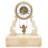 Late 19th century French Swing Pendulum Clock by Farcot