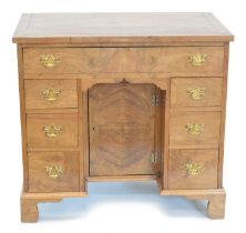 Early 20th Century George I Style Walnut Kneehole Desk