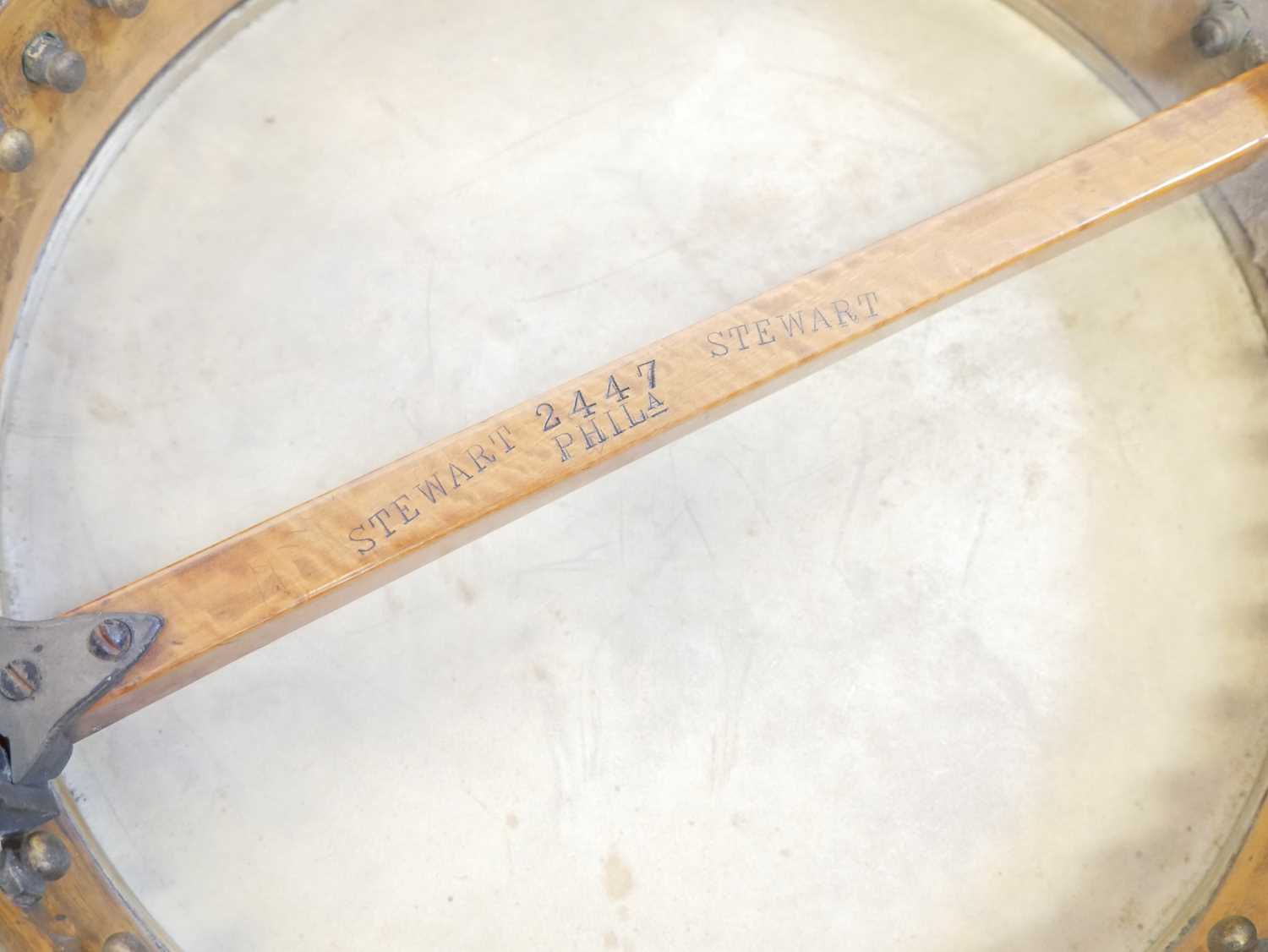 Stewart five string banjo - Image 10 of 16