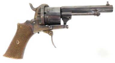 Pinfire revolver