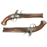 Pair of .650 flintlock belt pistols