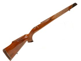 Unused rifle stock for a Parker Hale type Mauser bolt action rifle