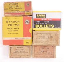 297/250 Rook and .300 or 295 Rook rifle ammunition LICENCE REQUIRED