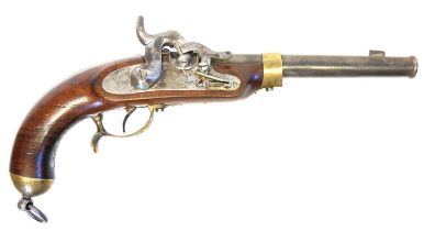 Indian copy of a Potsdam percussion pistol