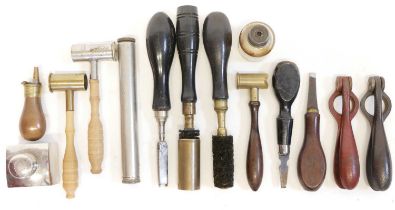 Vintage gun tools and case accessories