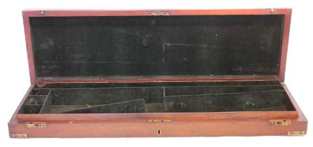 Mahogany gun case