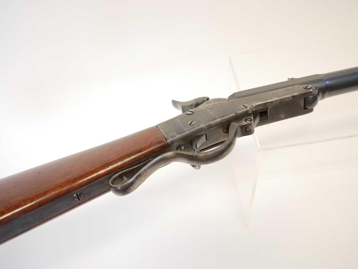 Maynard .50 calibre capping breech-loading carbine, - Image 9 of 15