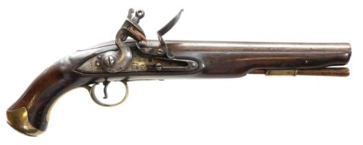 Flintlock cavalry pistol