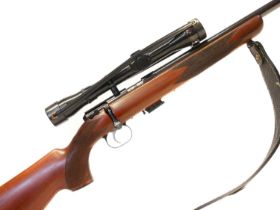 Upgraded BSA Supersport Five .22lr bolt action rifle and moderator, LICENCE REQUIRED