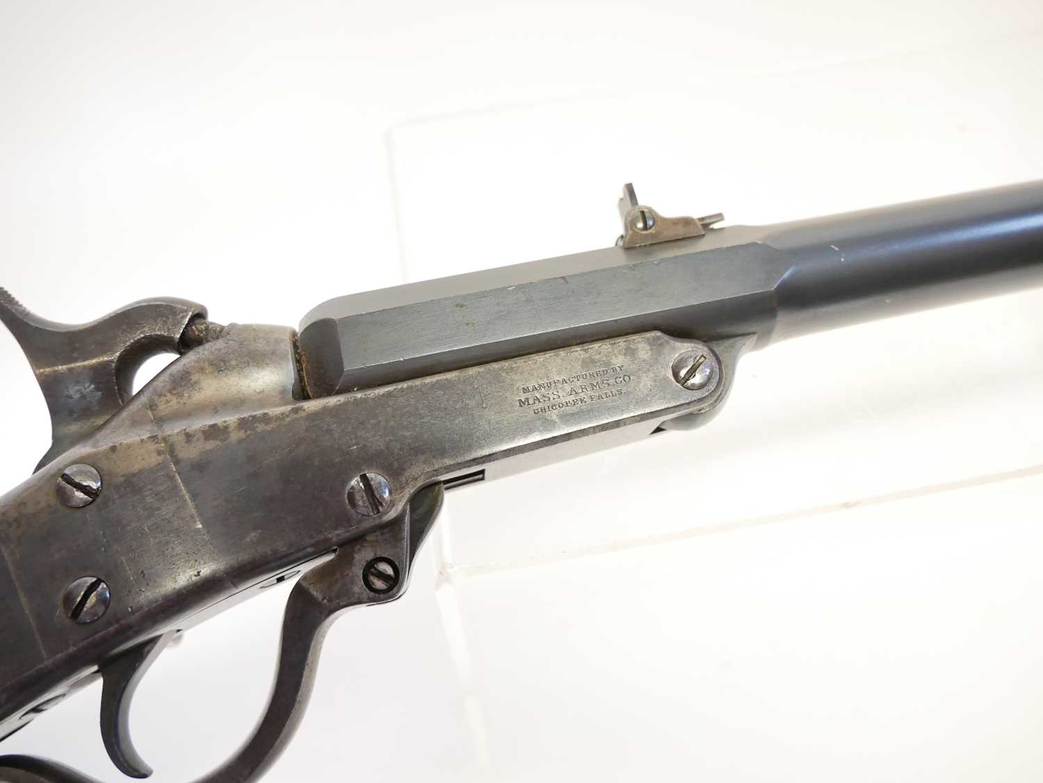 Maynard .50 calibre capping breech-loading carbine, - Image 8 of 15