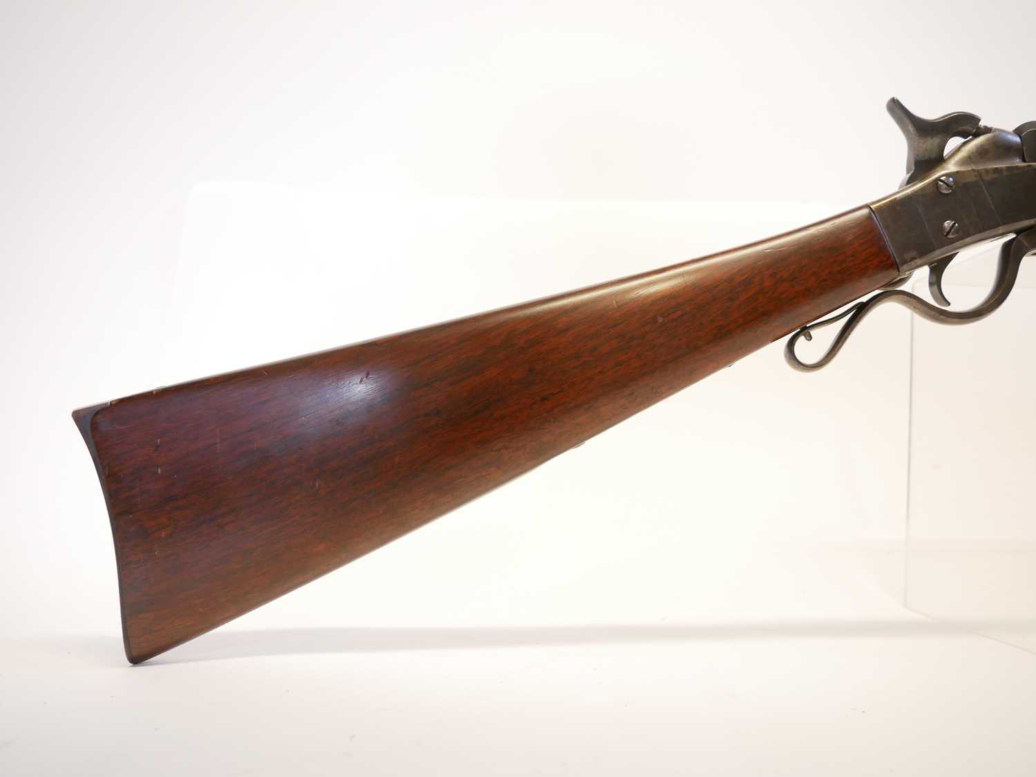 Maynard .50 calibre capping breech-loading carbine, - Image 3 of 15