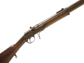 George Henry Daw of London experimental (possibly unique) breech loading .577 rifle, made from a