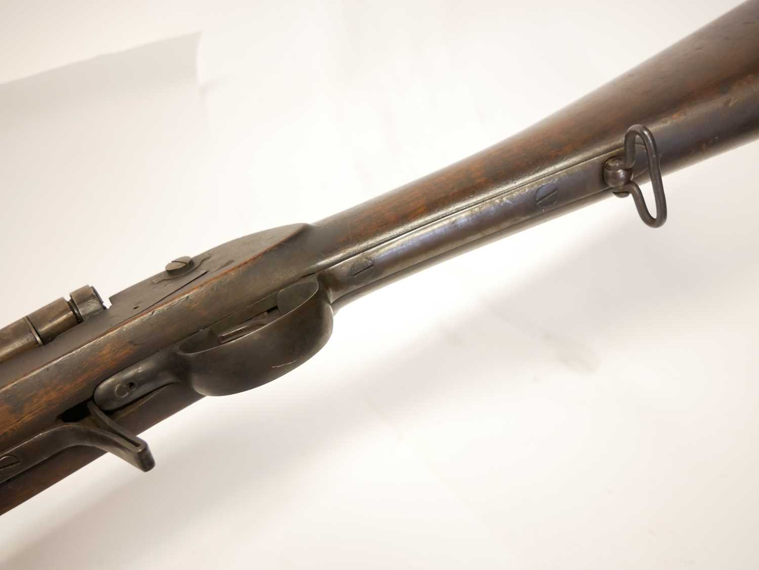 George Henry Daw of London experimental (possibly unique) breech loading .577 rifle, made from a - Image 19 of 20