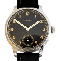 A Limited Edition 'The Longines Heritage Military' manual wind wristwatch,