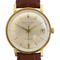 An 18ct gold Girard-Perregaux Gyromatic Chronometer automatic wristwatch,