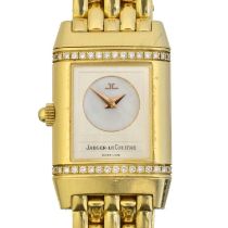 An 18ct gold Jaeger-LeCoultre Reverso Duetto manual wind wristwatch,