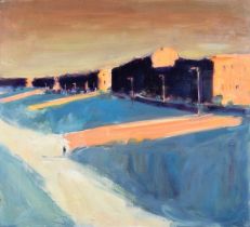 Paul Bassingthwaighte (British 1963-) "Sunset at Llandudno"