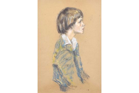 Harold Riley (British 1934-2023) Study of Neil - Image 1 of 2