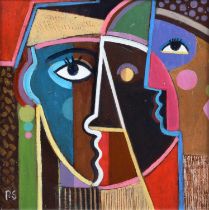 Peter Stanaway (British 1943-) "Face Time"