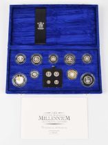 The Royal Mint United Kingdom Millennium Silver Collection.