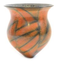 Terra-Sigillata Thrown and Burnished Earthenware Vase Duncan Ross (British 1943)