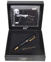 Montblanc Special Edition Donation Series Yehudi Menuhin ballpoint pen