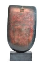 Large Sack Form Raku Sculpture Peter Hayes (British 1946)