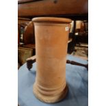 A terracotta chimney