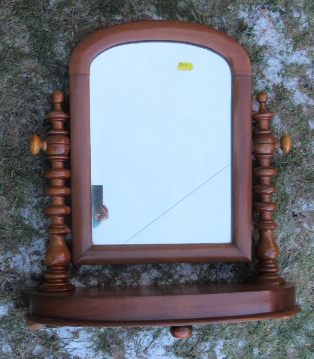 A Edwardian walnut pot cupboard, with door, together with a low oak occasional table, a piano - Image 2 of 2