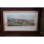 John Dean Paul, four Antique hunting prints, Leicestershire Hunt, 14.5ins x 26.5ins