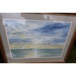 A Thistlethwaite, nine pastels. Subjects - Rivers, Countryside, Seascapes, Orchards, Woodland,