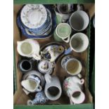 A collection of mixed china, to include Quimper, Royal Worcester etc