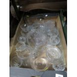 Box of glassware