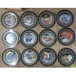 A set of 12 Villeroy & Boch plates, Magical Fairy Tales from Old Russia