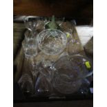 A box of glassware