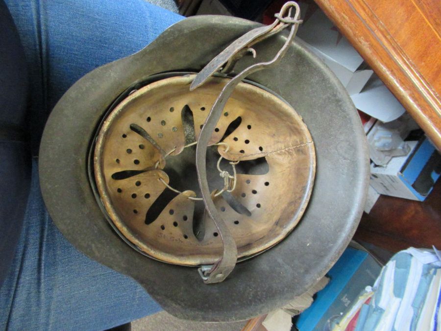 A German military helmet - Image 3 of 8