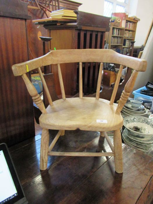 A child's primitive style chair