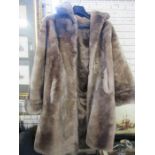 A fur coat