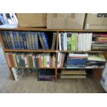A collection of books to include reference books