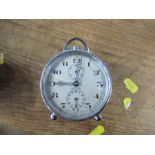 A Zenith Watch Co alarm clock