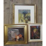 Rachel Hemming Bray, an oil, together with two other pictures (D)