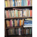 Ten Shelves of books
