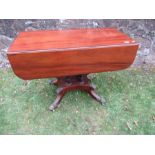 A 19th century mahogany Pembroke table